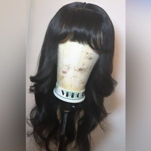 Human Hair Wig 22”